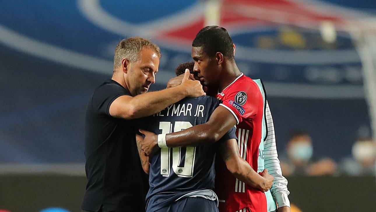 Alaba tröstet weinenden Neymar