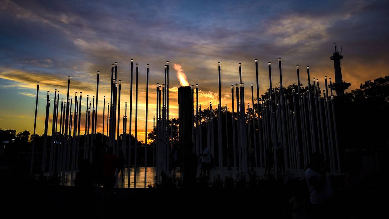 Olympia: Fackel-Übergabe ohne Fans