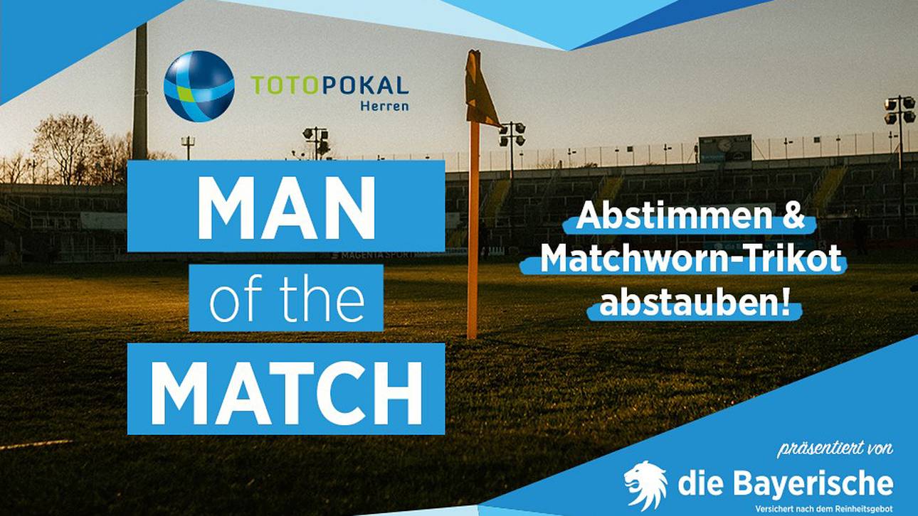 Jetzt für den „Man of the Match“ voten