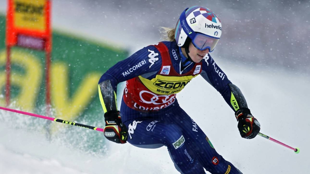 Riesenslalom auf Montag verschoben