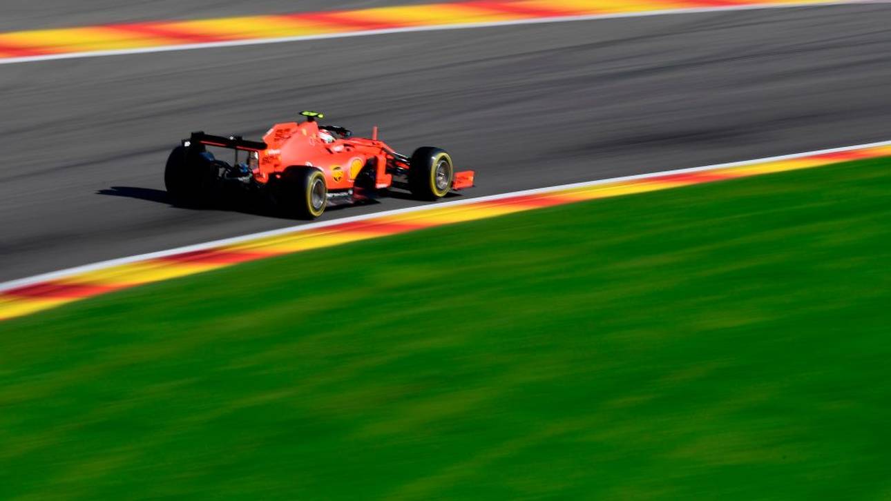 Ferrari dominiert Training in Spa