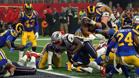 Die New England Patriots siegten im Super Bowl gegen die Los Angeles Rams