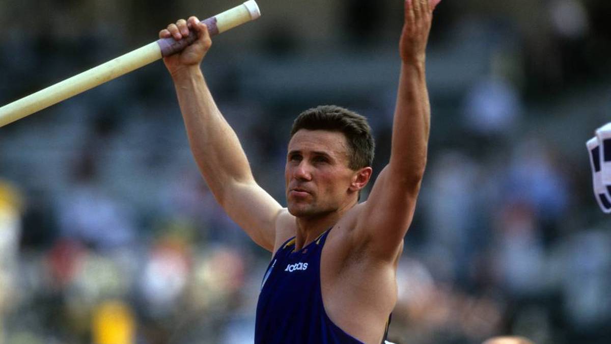 8. Serhij Bubka
Der ukrainische Stabhochspringer gewann zwischen 1983 und 1997 sechs Mal die Goldmedaille.