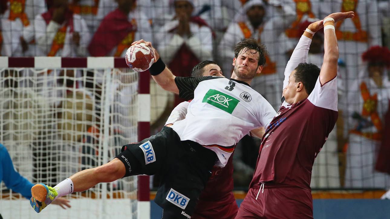Qatar vs Germany Quarter Finals - 24th Men's Handball World Championship