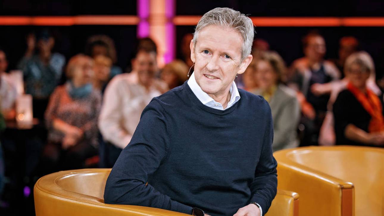 Jens Weißflog anlässlich der Aufzeichnung der MDR - Talkshow Riverboat im Februar 2024