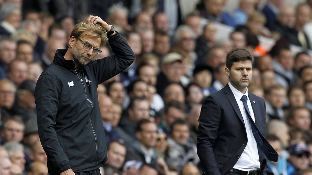 Sein Trainer-Debüt bei den Reds hat sich Klopp sicherlich anderes vorgestellt. Gegen Tottenham Hotspur kommt seine Mannschaft nicht über ein 0:0 hinaus.  Auf den Rängen feiern Liverpools Anhänger ihren Helden trotzdem