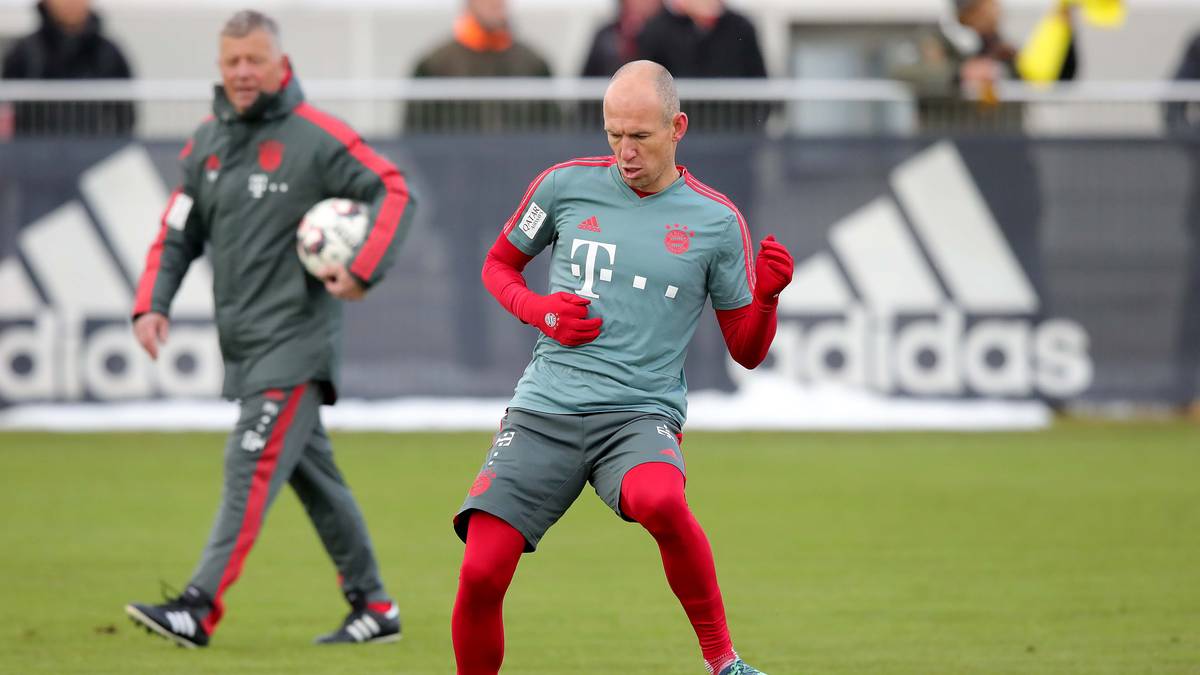 ARJEN ROBBEN: Der Niederländer bleibt das größte Sorgenkind der Bayern. Das letzte Pflichtspiel absolvierte Robben am 27. November 2018