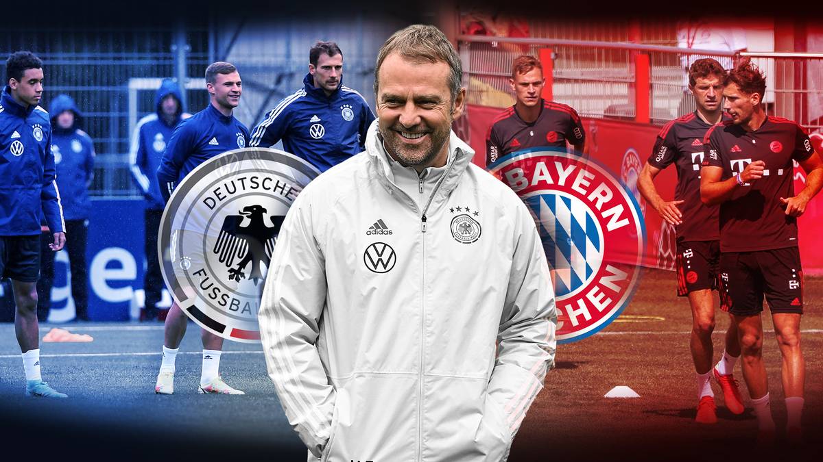 Mit Hansi Flick als neuem Bundestrainer etabliert sich beim DFB-Team auch eine neue Spielweise. Besonders auffällig ist der große Bayern-Block, der das System trägt. 