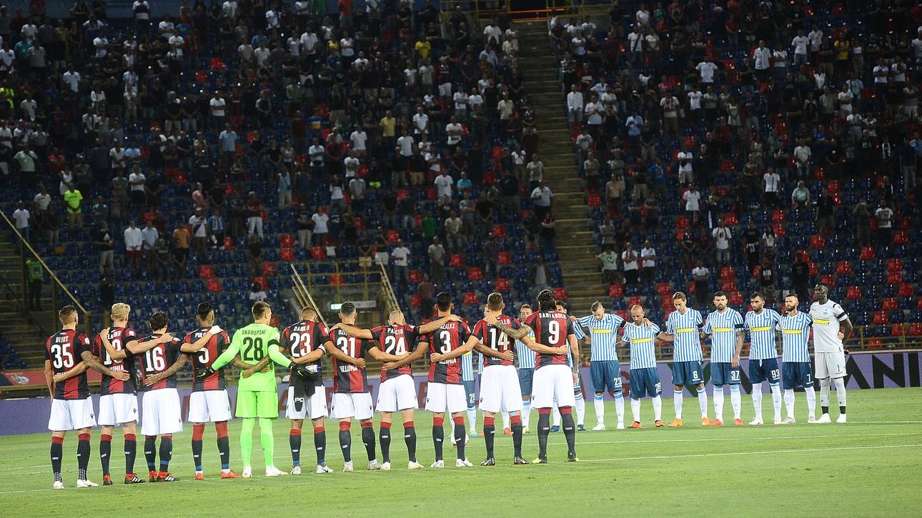Serie A gedenkt der Brücken-Opfer