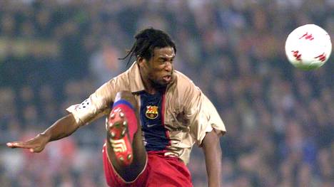Barcelona's defender French Philippe Christanval k