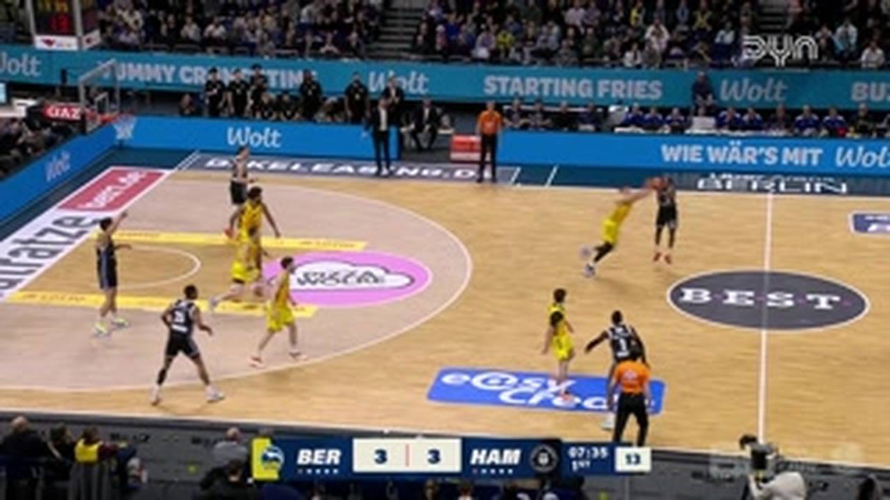 ALBA BERLIN - Veolia Towers Hamburg | BBL-Highlights im Video