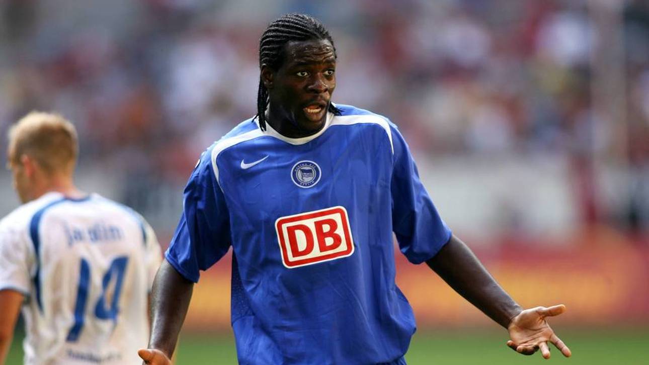 Christopher Samba stand von 2004 bis 2007 bei Hertha BSC unter Vertrag