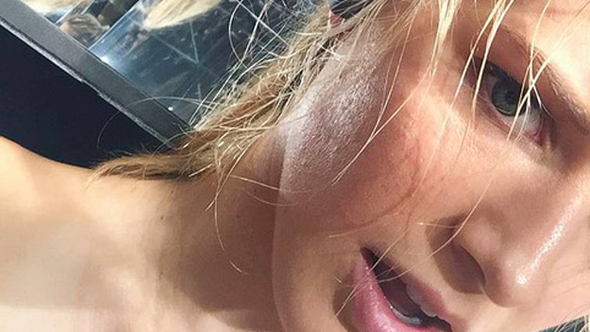 Eugenie Bouchard startet aktiv in die Woche. Nach dem Workout schickt die kanadische Tennisspielerin ihren Followern verschwitzte Grüße