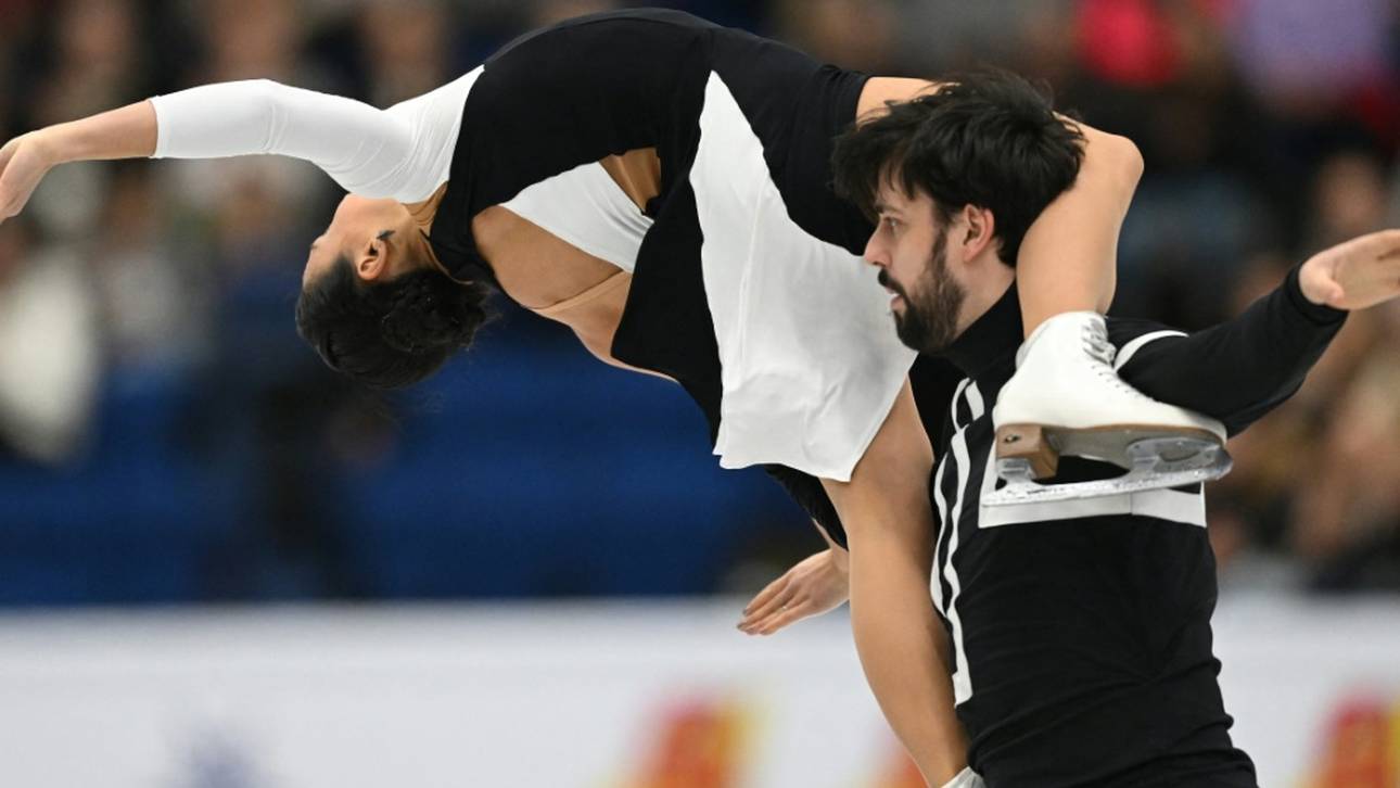 Eistänzer Janse van Rensburg/Steffan bei WM im Kürfinale