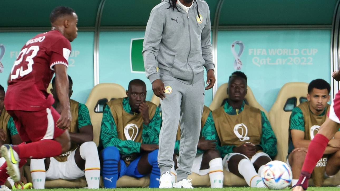 Senegal-Coach Cisse erkrankt