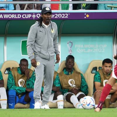 Einen Tag vor dem WM-Achtelfinalspiel gegen England hat Senegals Nationaltrainer Aliou Cisse nicht an der Pressekonferenz teilgenommen.