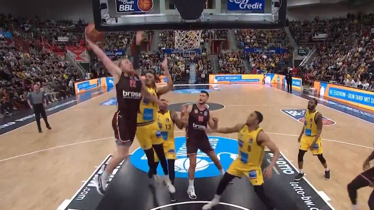 BBL Highlights: Bamberg Baskets mit wichtigem Sieg gegen MHP RIESEN Ludwigsburg