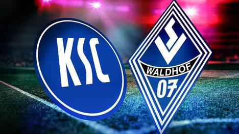 Der Karlsruher SC und Waldhof Mannheim spielen um den Einzug ins badische Pokalfinale