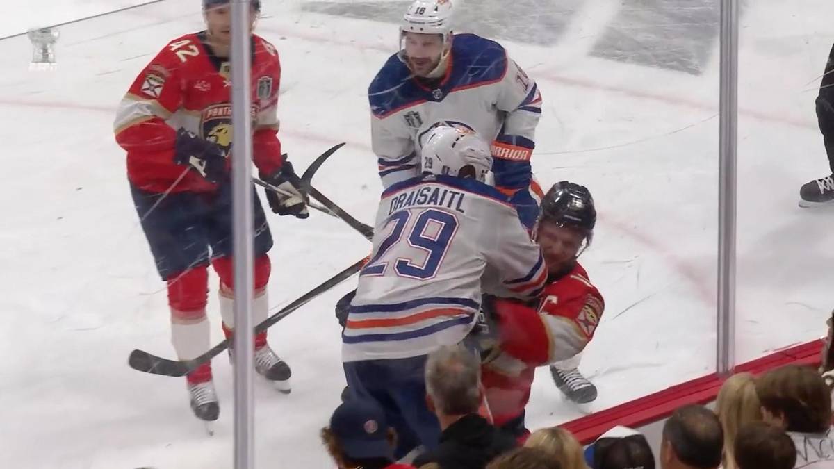 Rudelbildung! Draisaitl mit Brutalo-Hit