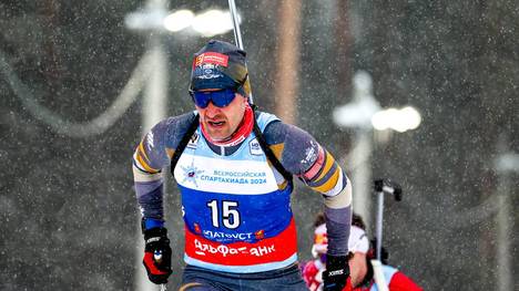 Biathlon-Star Evgeniy Garanichev verkündet sein Karrierede