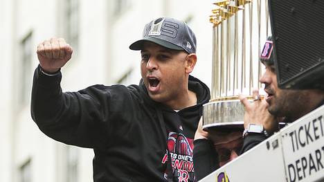 Coach Alex Cora von den Boston Red Sox kommt nicht ins Weiße Haus