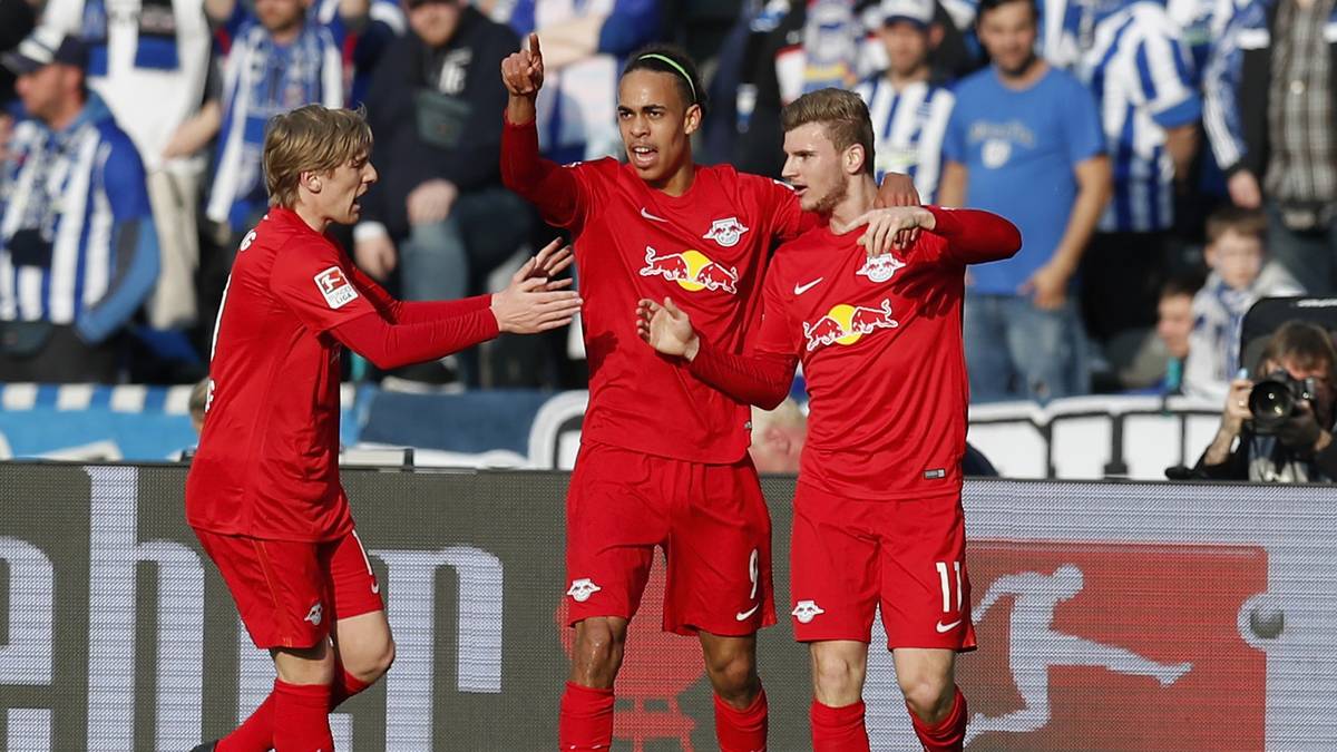 Bereits in der ersten Bundesligasaison wird RB Leipzig hinter dem FC Bayern München überraschend Vizemeister und qualifiziert sich so für die Champions League. Mit Platz sechs in der Saison 2017/18 folgt zudem die Teilnahme an der Europa League