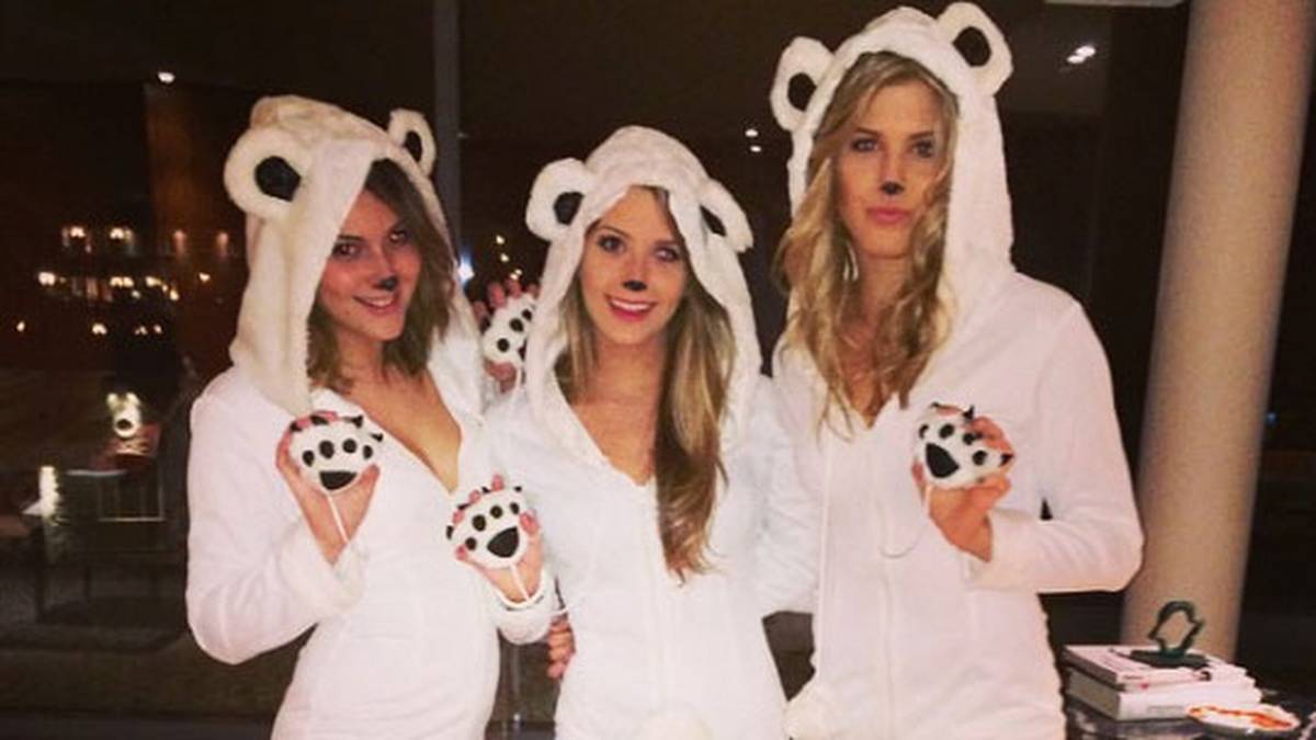 Eugenie Bouchard als süßer Eisbär