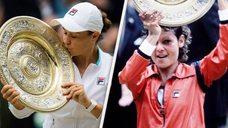 Ashleigh Barty beerbt in Wimbledon Vorbild Evonne Goolagong Cawley