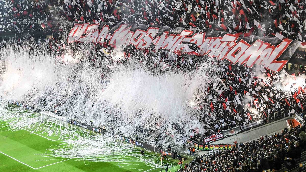 Im dritten Heimspiel der Europa-League-Saison wurde Olympique Marseille erst mit einer beeindruckenden Choreografie empfangen, dann mit 0:4 nach Hause geschickt. Die SGE-Fans sorgten nicht zum ersten Mal für eine besondere Kulisse