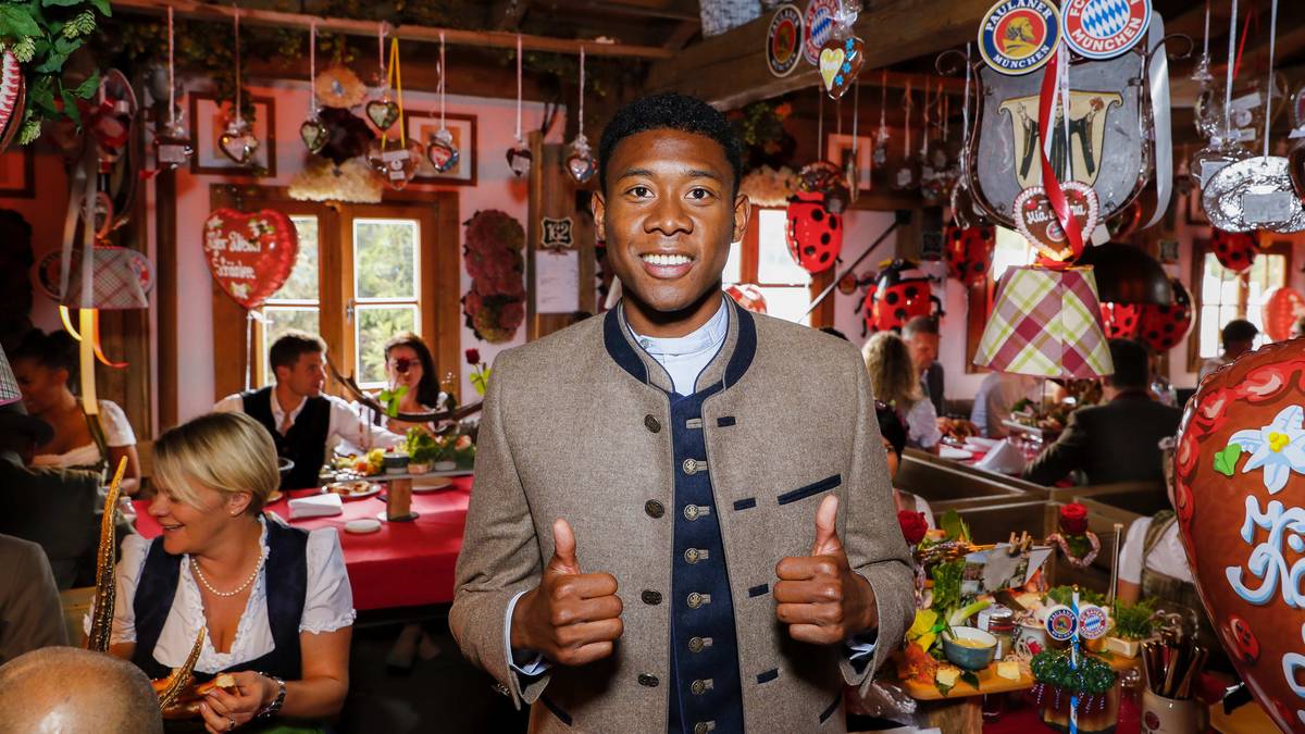 Das gibt doch Anlass zur Freude, auch wenn sich Alaba im Spiel gegen Gladbach einen Muskelfaserriss zugezogen hat