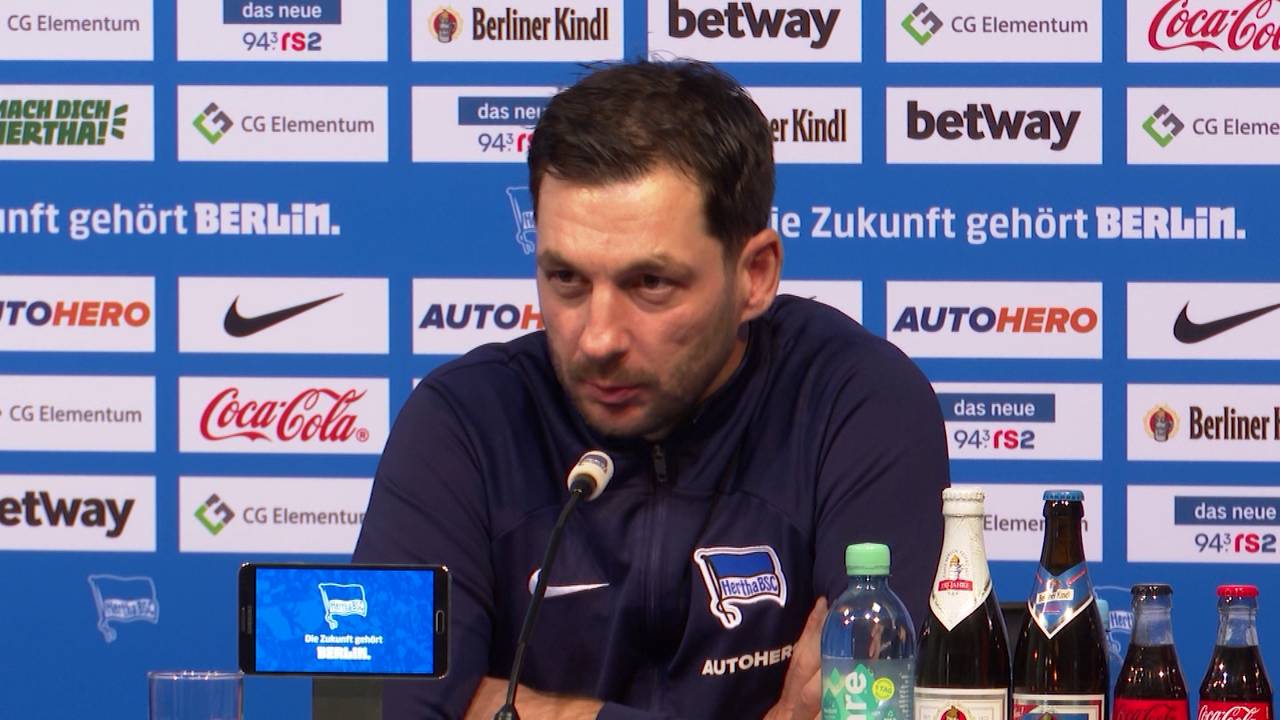 Hertha BSC: Sandro Schwarz hofft auf Fanunterstützung gegen den FC Bayern
