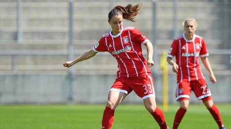 Sara Däbritz brachte den FC Bayern in Duisburg in Führung