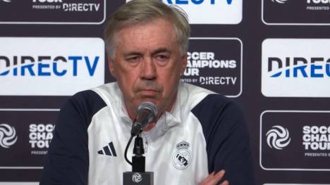 Vor dem Testspiel-Clásico gegen den FC Barcelona wurde Real-Madrid-Trainer Carlo Ancelotti zur Vergleichbarkeit von Jude Bellingham und dem dreimaligen Weltfußballer Zinedine Zidane befragt.