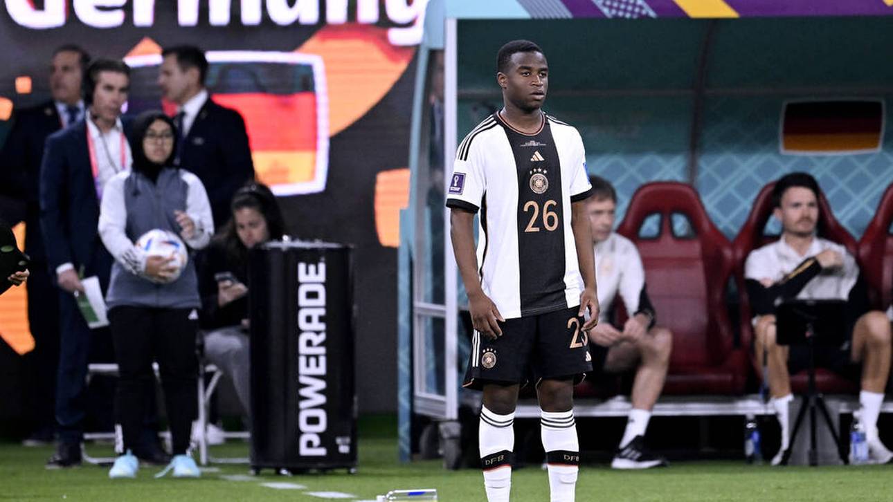 2022 war Moukoko Teil des DFB-Kaders in Katar