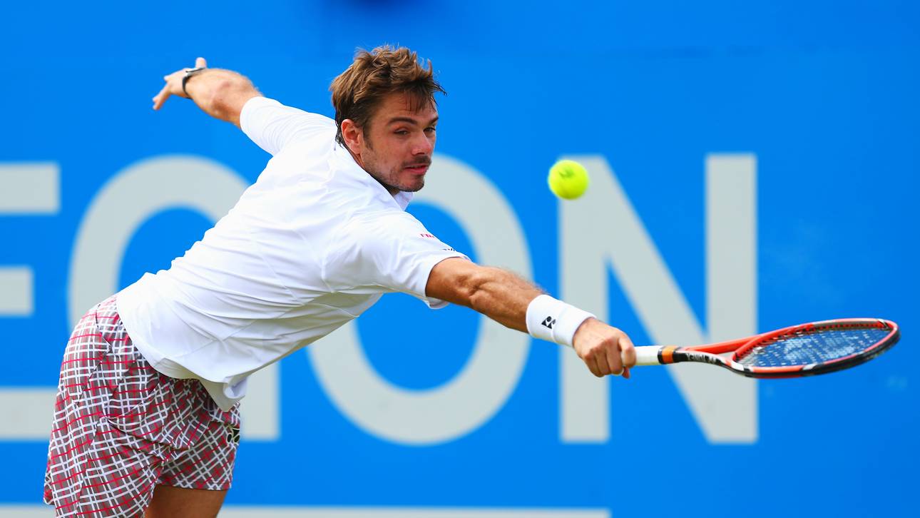 Wawrinka in Queens früh raus