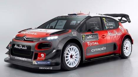 So sieht der neue Citroen C3 WRC für die WRC-Saison 2017 aus