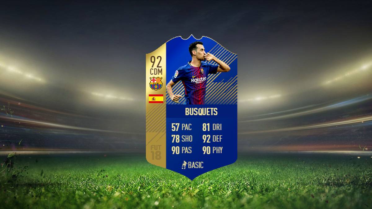 Sergio Busquets 92 - FC Barcelona