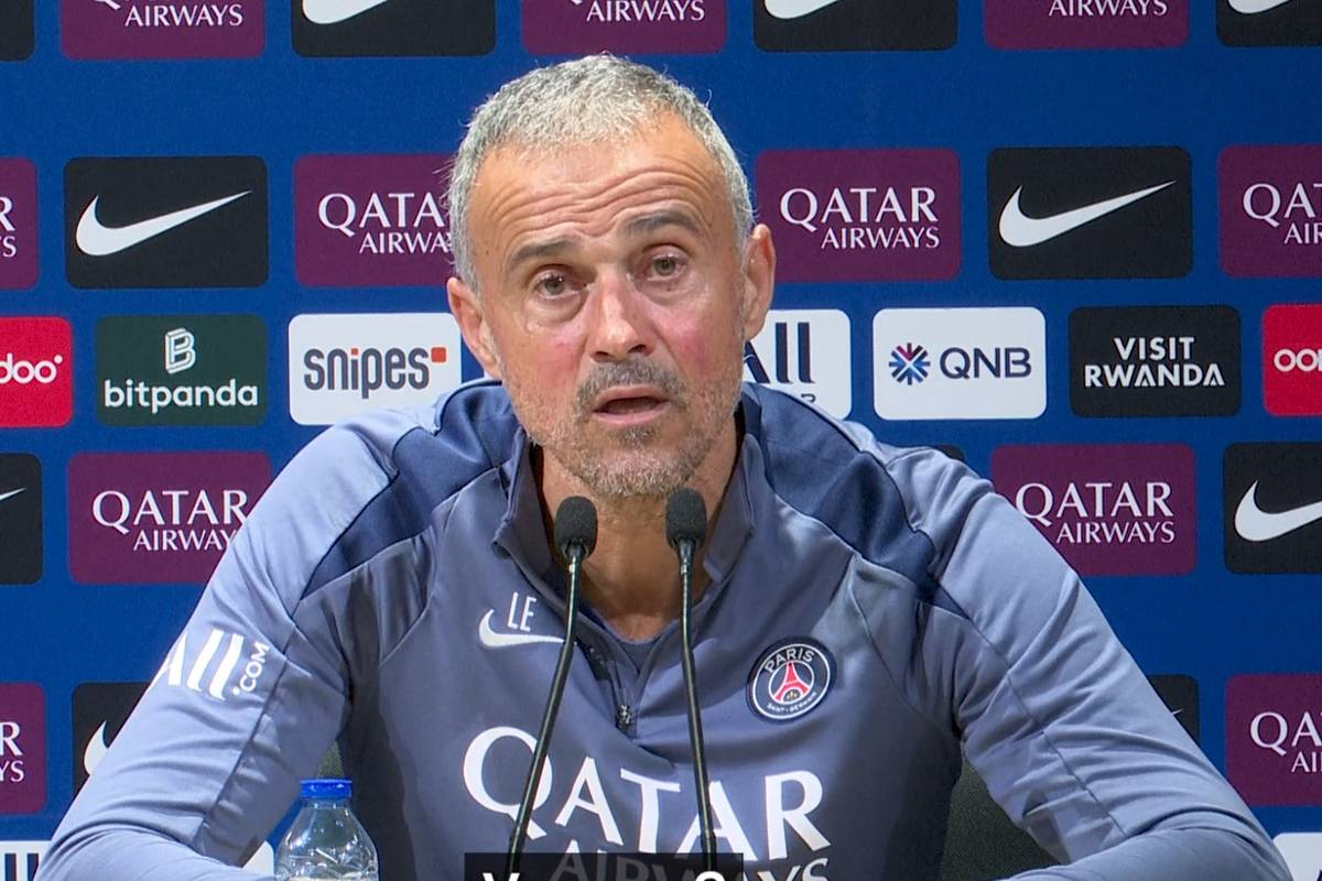 Nur ein Wort - und plötzlich hält Enrique eine flammende Rede