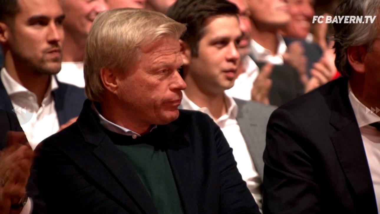 Oliver Kahn auf der Jahreshauptversammlung des FC Bayern