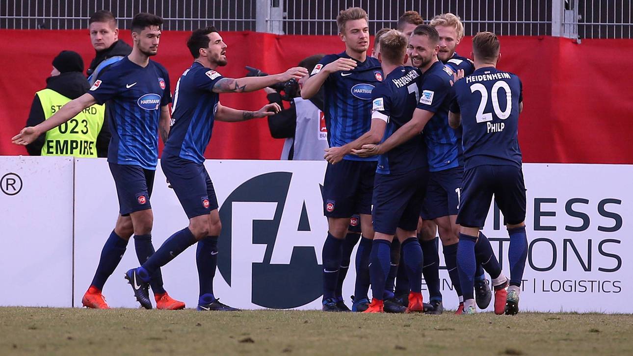 Heidenheim springt auf Rang vier