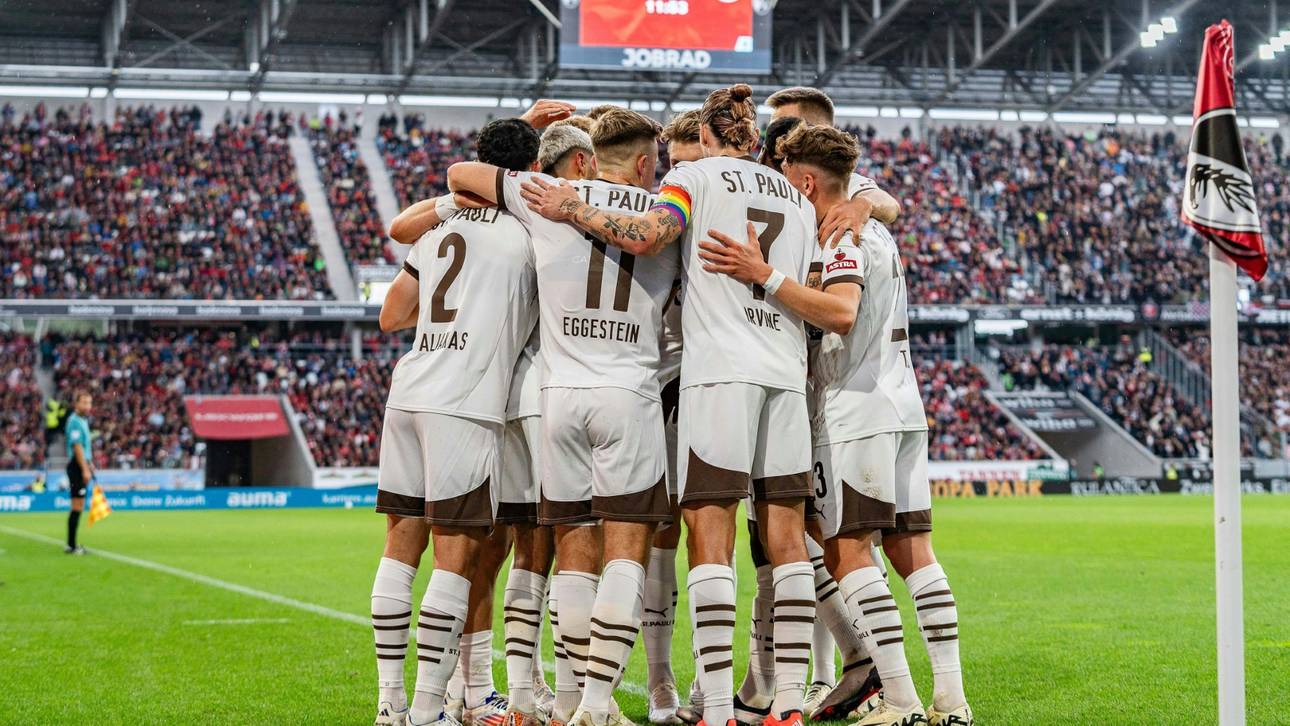 Pauli feiert ersten Bundesligasieg