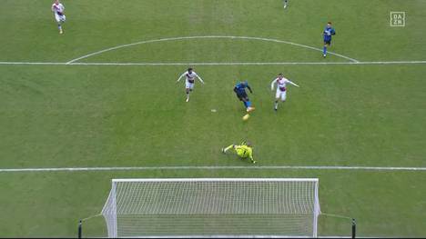 Bis zur Pause scheint es so, als könnte Crotone bei Inter Mailand für eine Überraschung sorgen. Dann drehen, Lukaku, Lautaro Martinez und Co. aber mal so richtig auf.