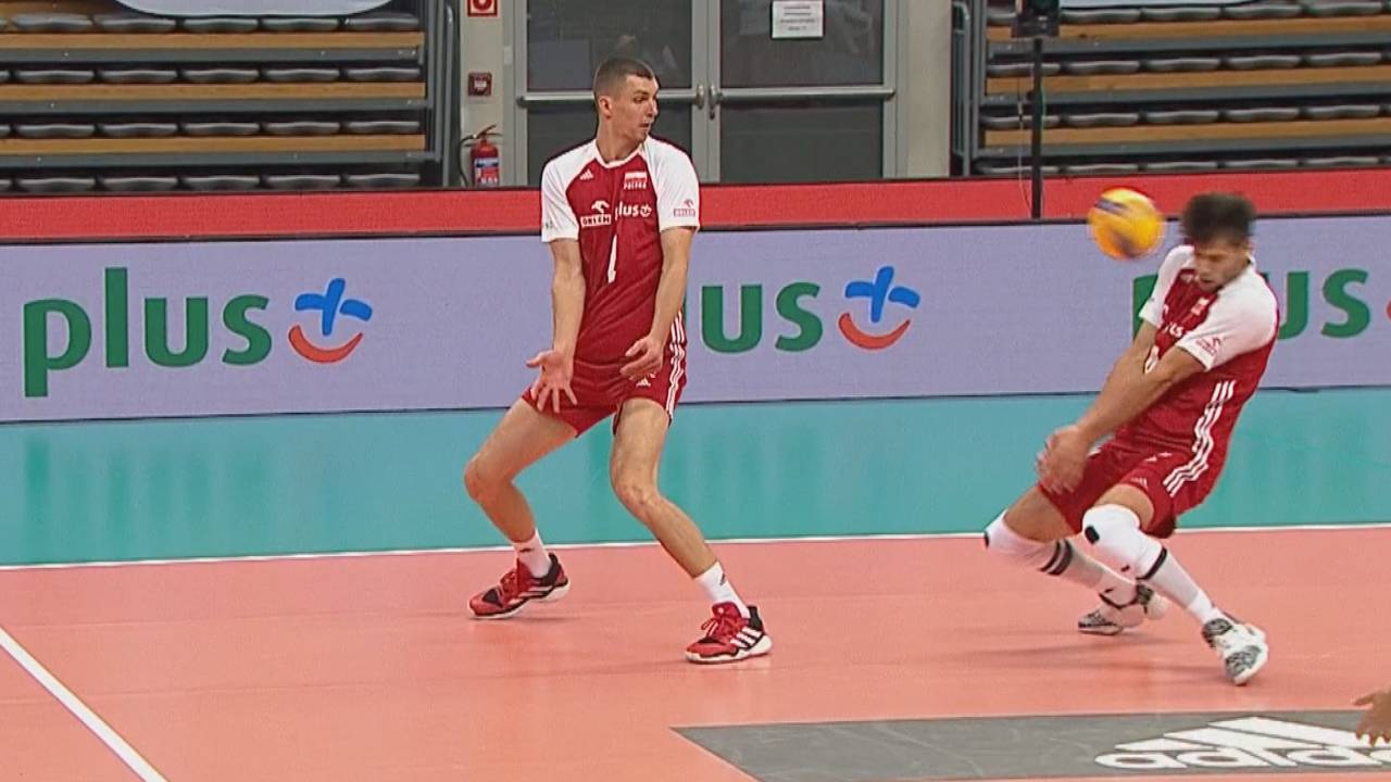 Volleyball Länderspiel Deutschland gegen Polen Test in Zielona Gora