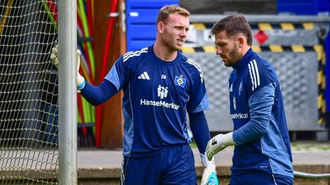 Bayern-Leihgabe Daniel Peretz nimmt beim HSV aktuell nur die Bankdrücker-Rolle ein und zeigte sich zuletzt deutlich unzufrieden mit seiner Situation. Haben sich die Hamburger mit der Leihe des Keepers ein unnötiges Problem geschaffen?