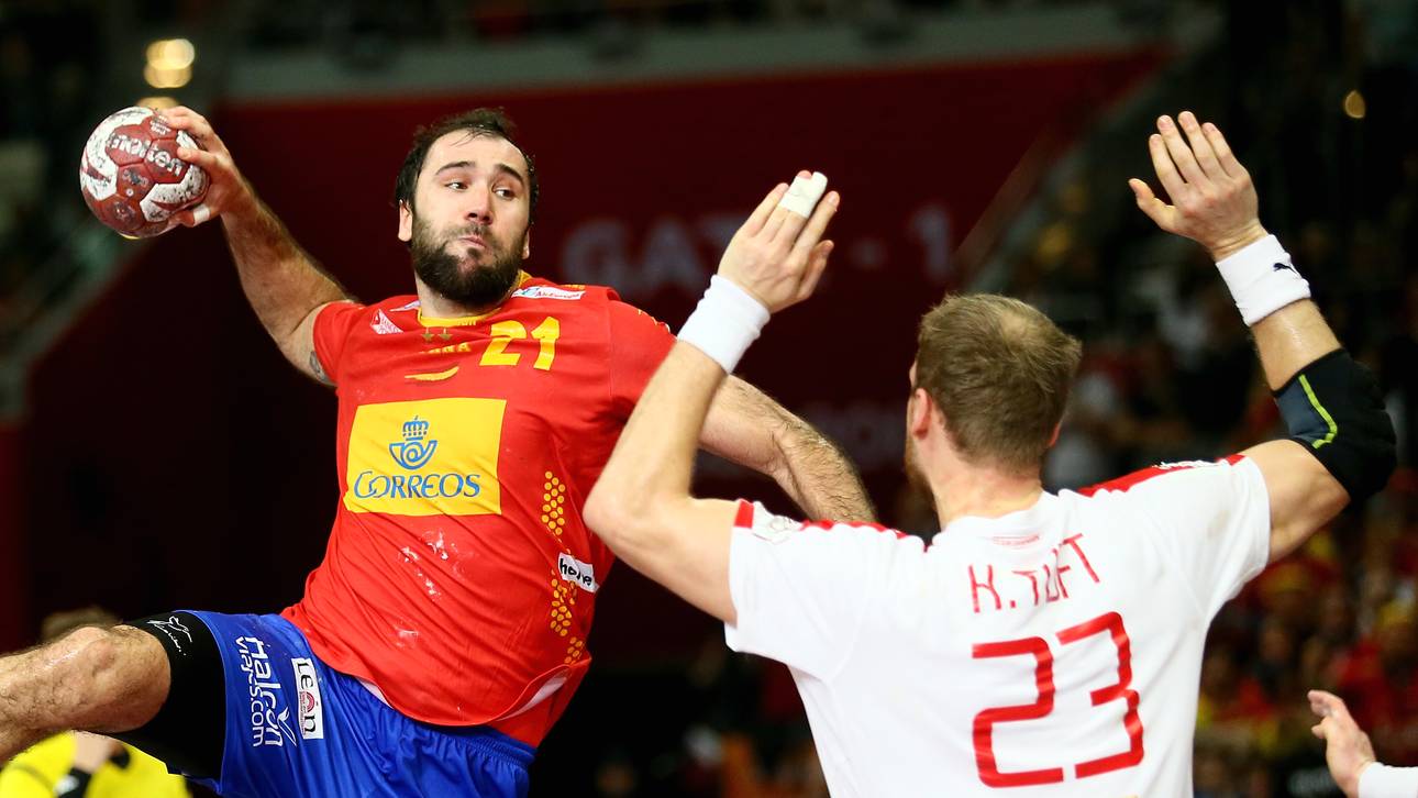 Spain vs Denmark Quarter Finals - 24th Men's Handball World Championship