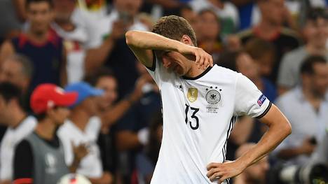Thomas Müller übt Selbstkritik wegen seiner Rolle beim EM-Aus gegen Frankreich