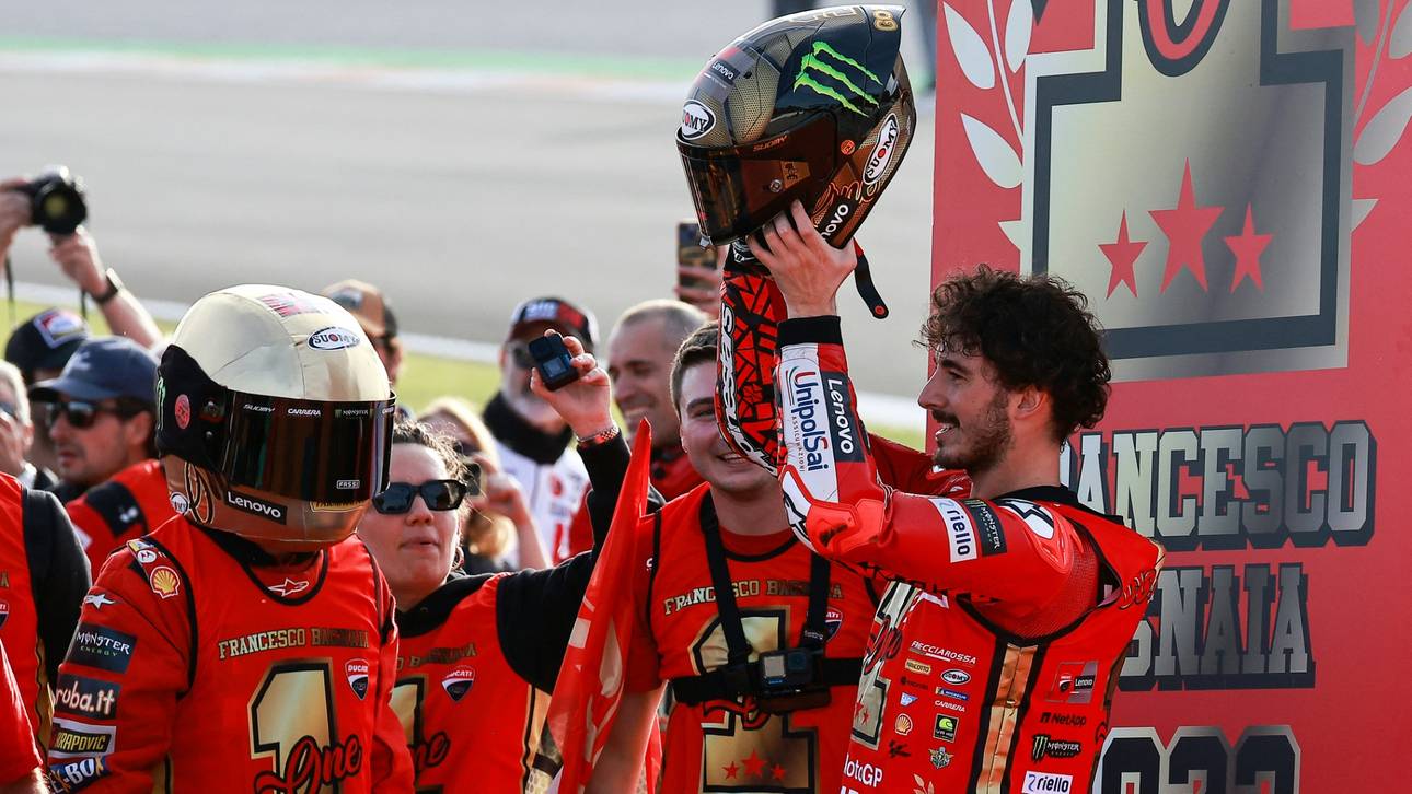 Bagnaia wieder MotoGP-Champion