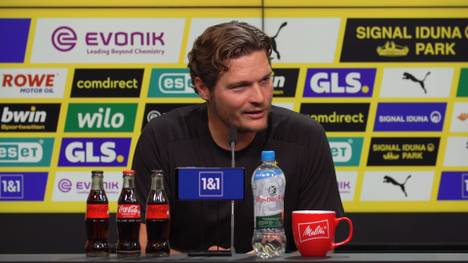 BVB-Trainer Edin Terzic hat früher mit Bremens Stürmer Marvin Ducksch zusammengearbeitet. Im Vorfeld der Partie schwärmte der Coach vom Bremer.