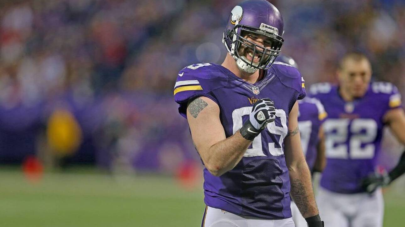 Jared Allen im Trikot der Minnesota Vikings