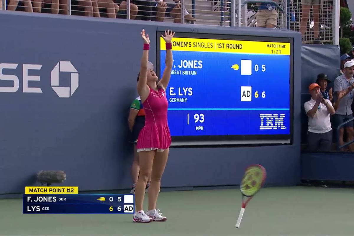 Große Emotionen bei deutscher Tennis-Hoffnung